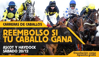 betfair gana 25 euros extras si tu caballo gana Ascot y Haydock 20 diciembre betfair gana 25 euros extras si tu caballo gana Ascot y Haydock 20 diciembre
