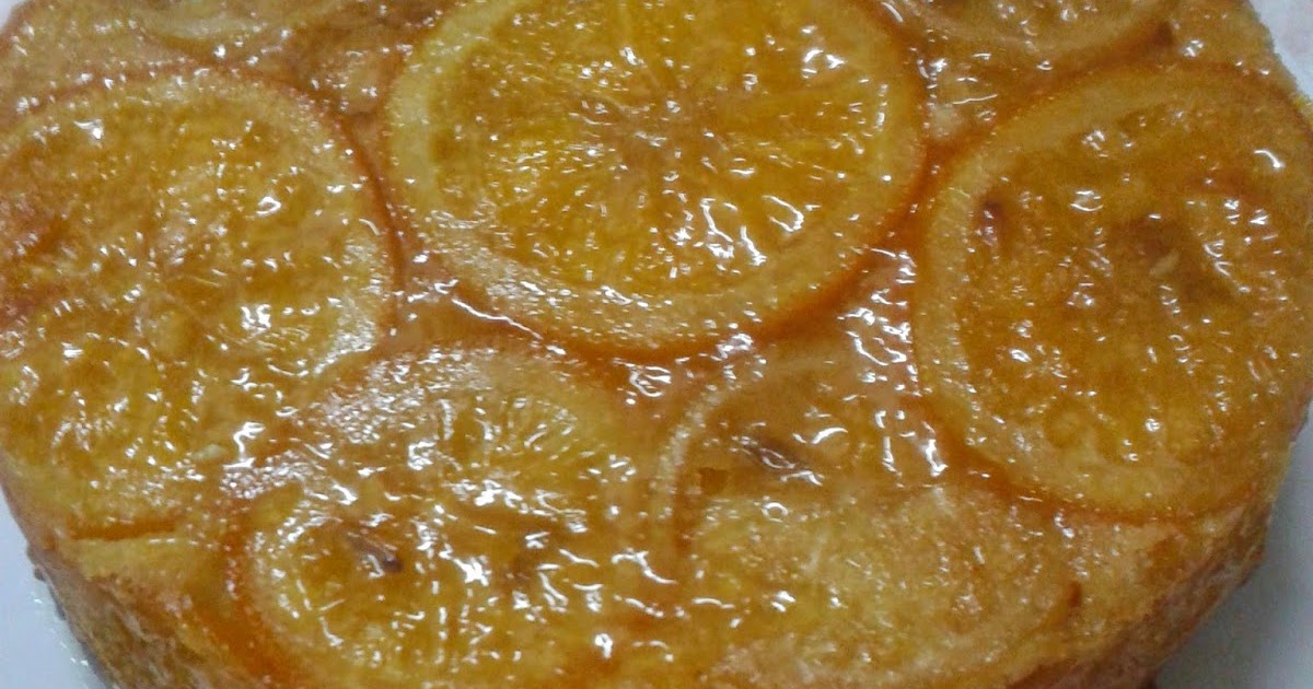 Marmalade Polenta Cake