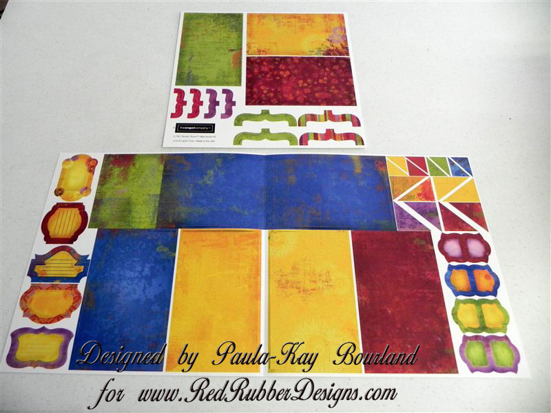 Red Rubber Inspirations Tutorial Tuesday Rockin' Roxie Matchbook Kit
