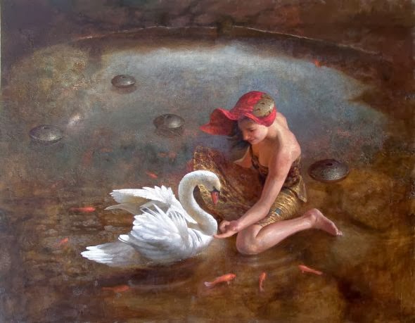 Ricardo Fernández Ortega pinturas estilo clássico realista surreal onírico mulheres Ricardo Fernández Ortega pinturas estilo clássico realista surreal onírico mulheres