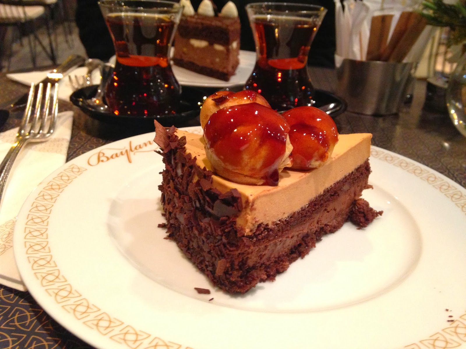 sarı fiyonk Baylan Pastanesi Bebek