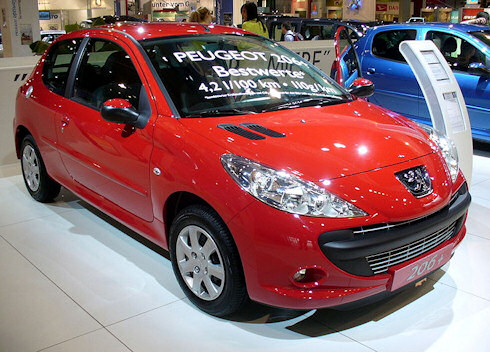 tjejbil peugeot 206 tjejbil peugeot 206
