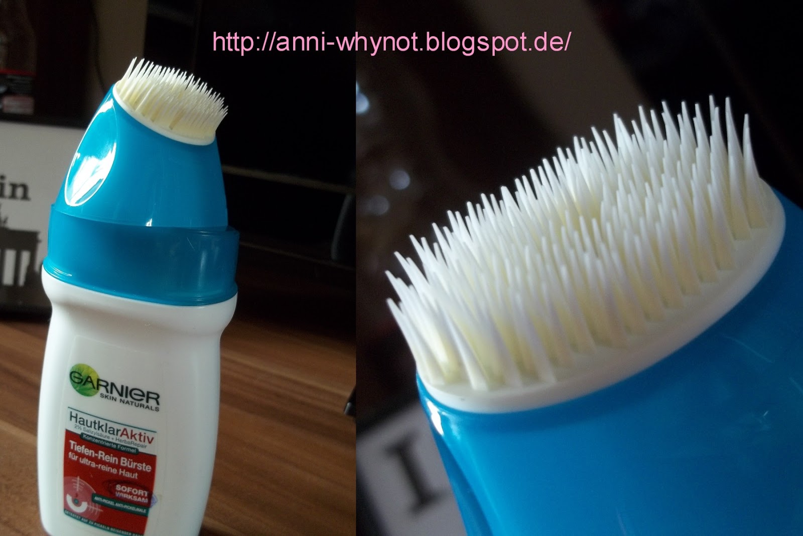 Produkt Infos :): Garnier Hautklar Aktiv Tiefen-Rein Bürste für ultra ...