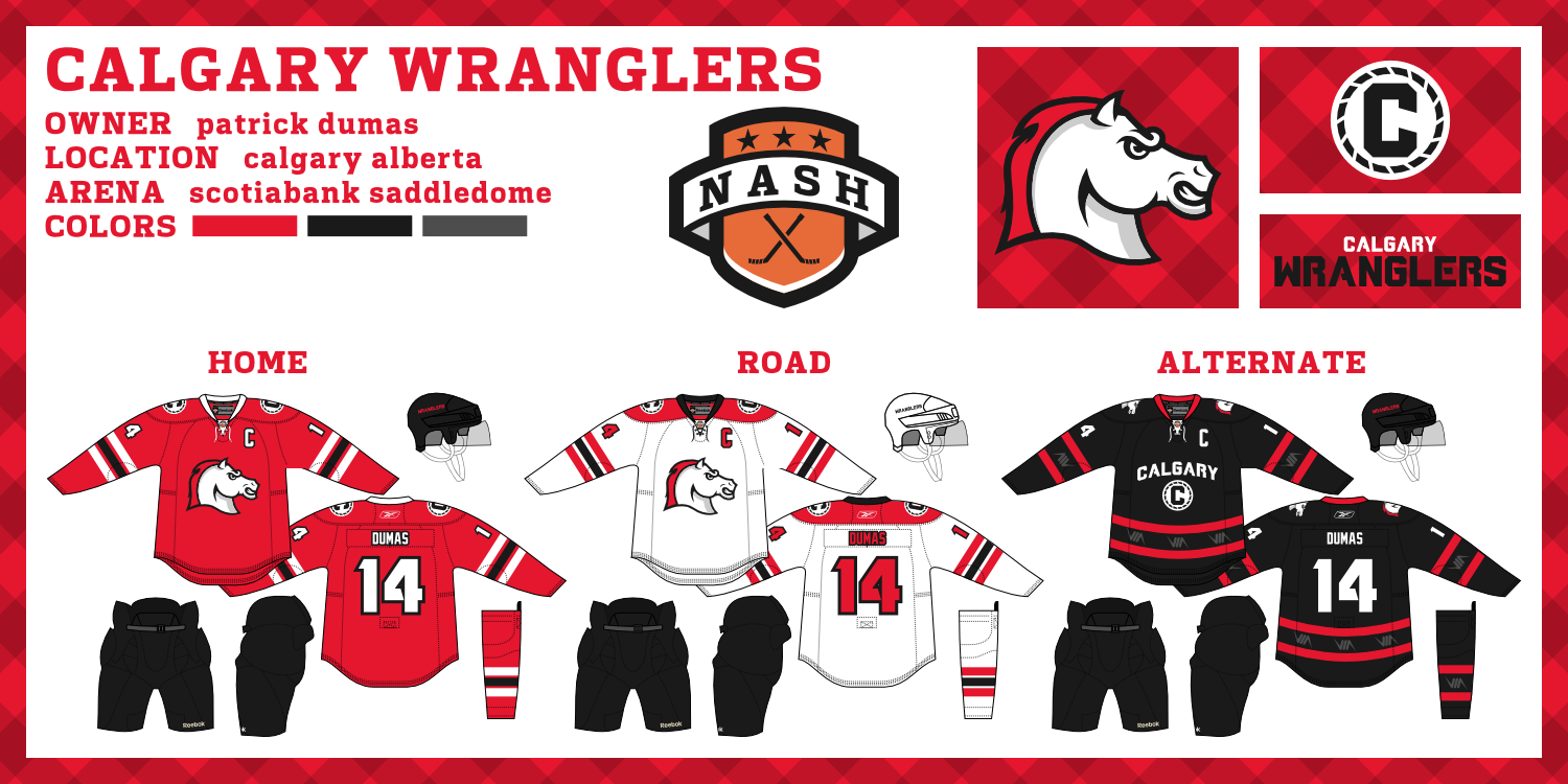 Sports Logo Spot Calgary Wranglers