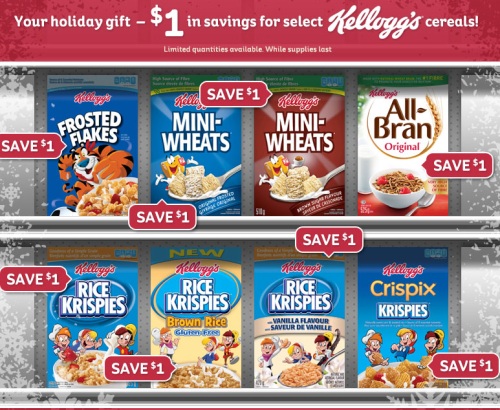 Cereal coupons canada