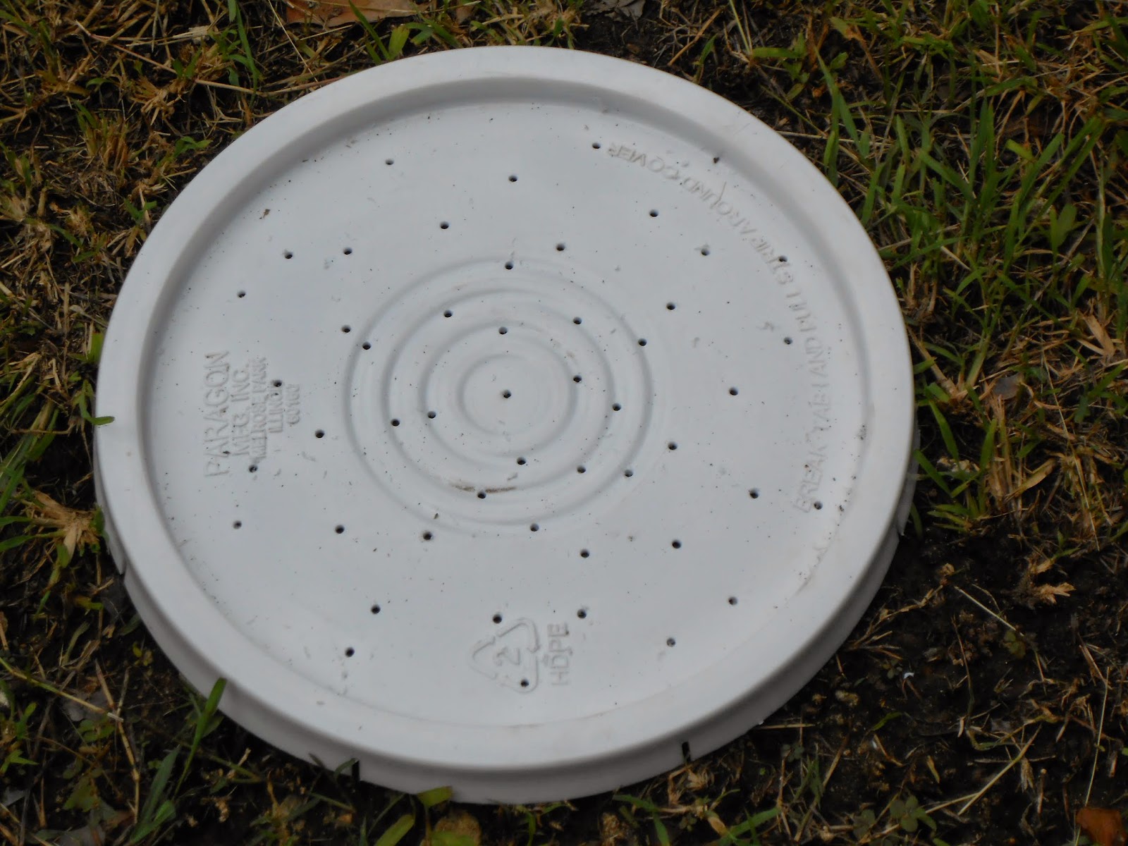 My Tropical Organic Garden Homemade Bin Design