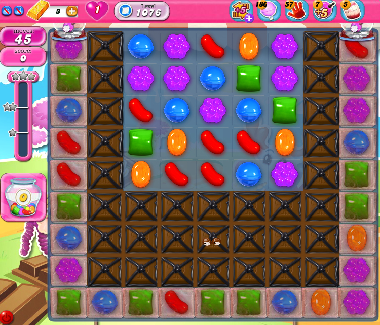 Candy Crush Saga 1076 Candy Crush Saga 1076