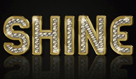 Create a Sparkling Diamond and Gold Text Effect Create a Sparkling Diamond and Gold Text Effect