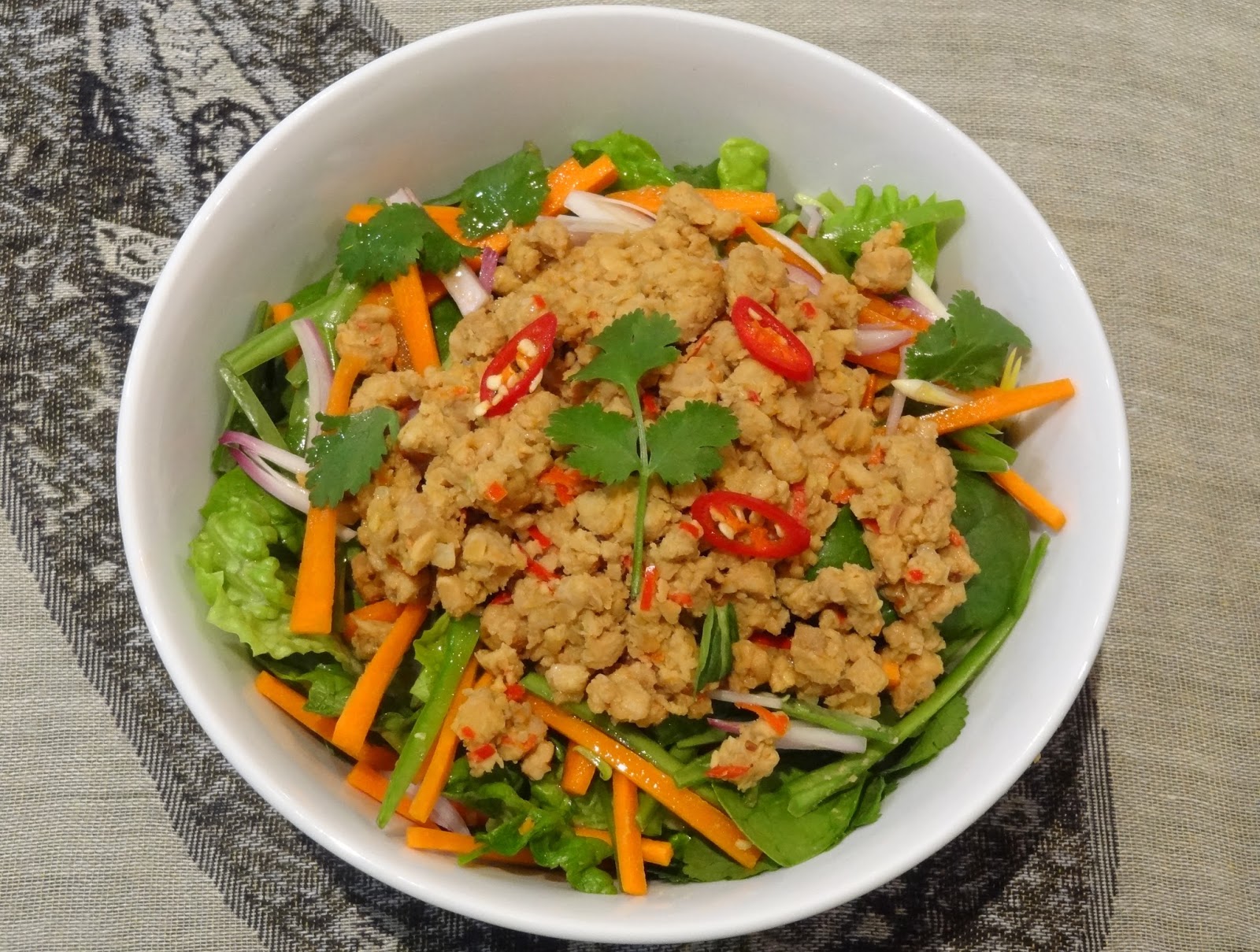 Veganise This! Vegan MoFo Day 17 Tempeh Tuesdays Thai larb salad