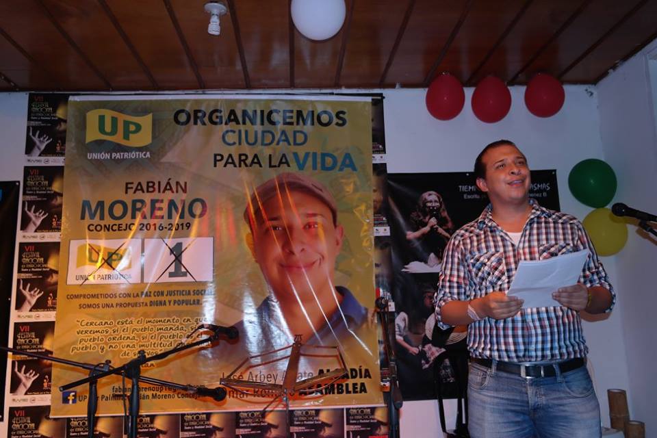 Lanzamiento Campaña Fabián Moreno al Concejo UP 01