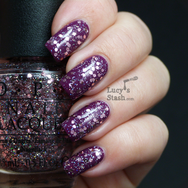 Lucy's Stash - OPI Pink Yet Lavender over Anti-bleak Lucy's Stash - OPI Pink Yet Lavender over Anti-bleak