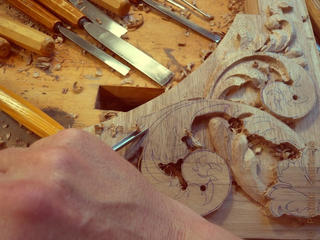 Acanthus+Carving+and+Design ... Acanthus leaf design carved in walnut | North German Baroque | Baroque