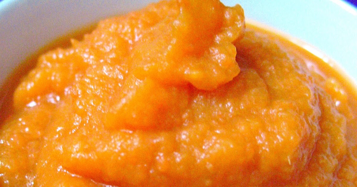 Munch Gingered Sweet Potato and Carrot Puree