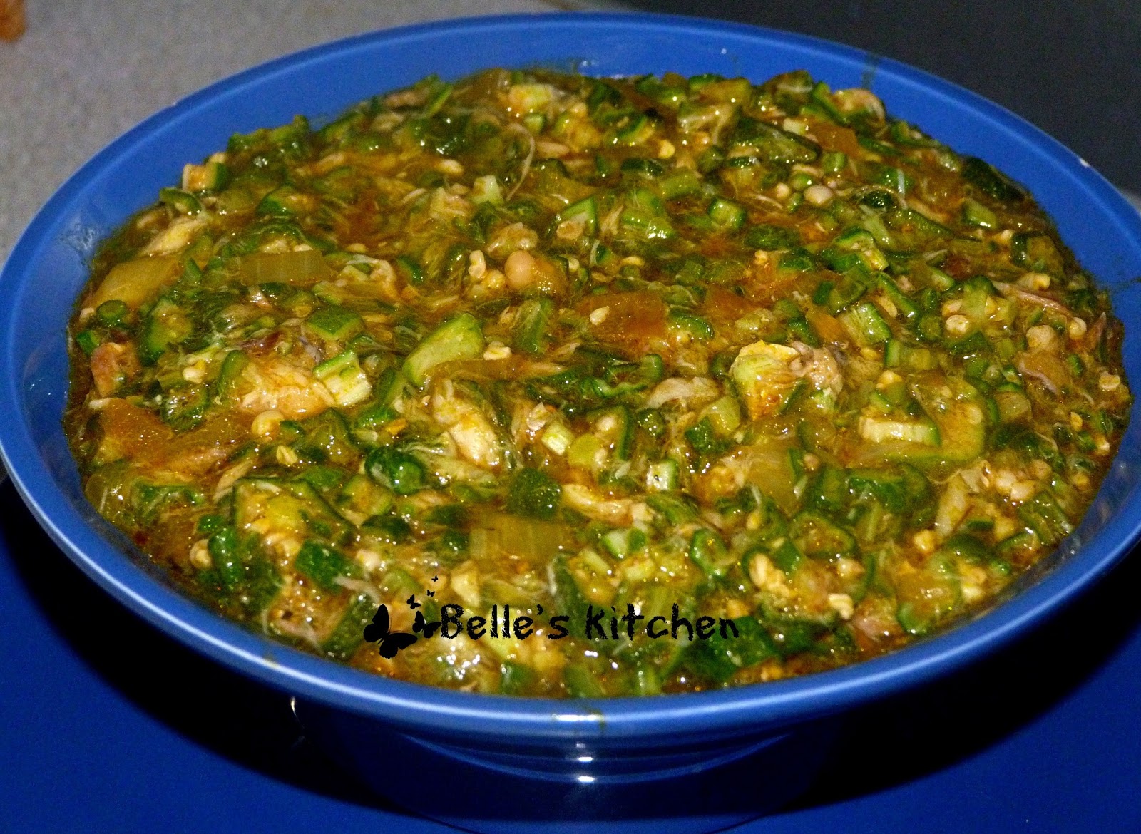 AFRILIGHT BELLE'S KITCHEN Belle's Okra Soup