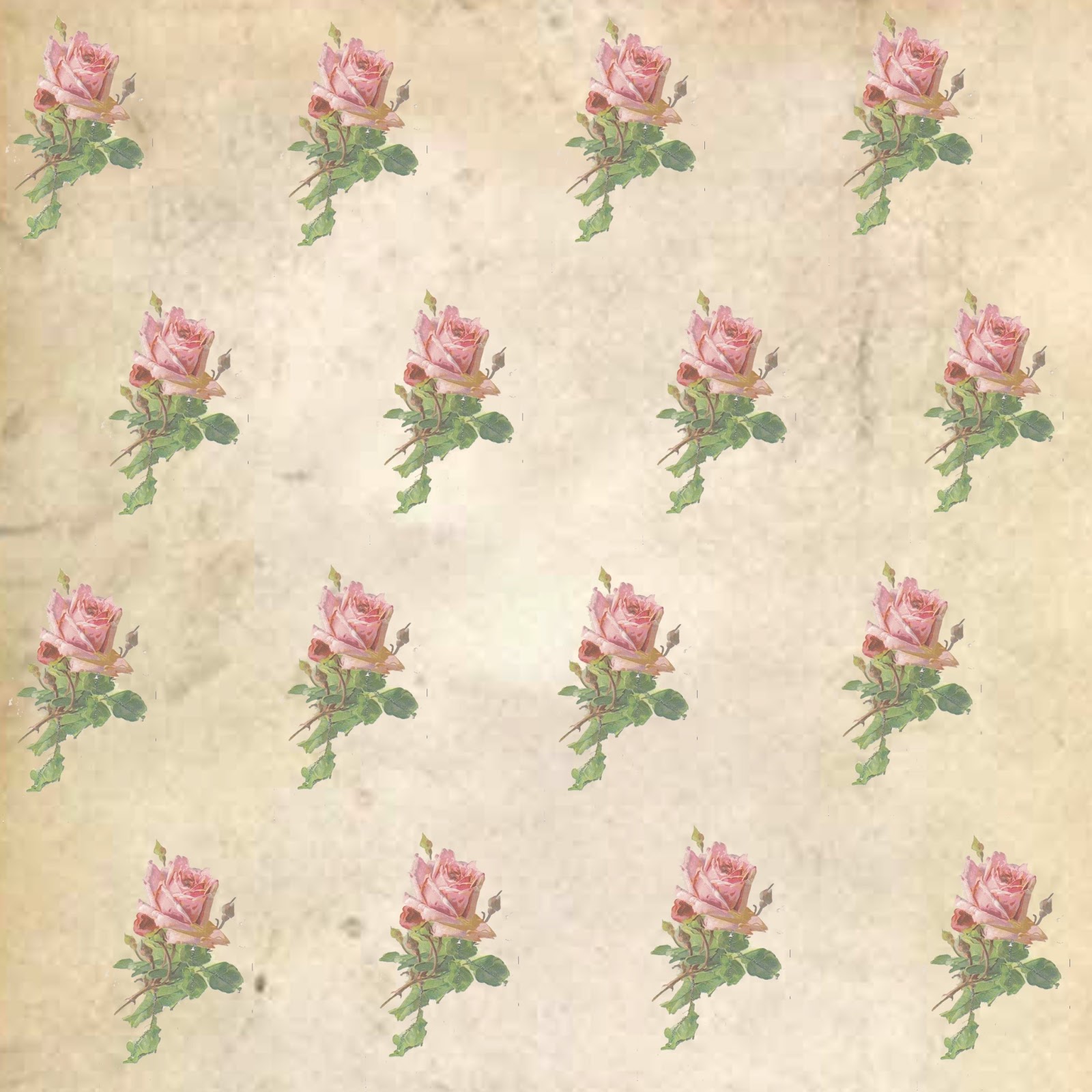 The Artzee Blog: 12 x 12 Inch Vintage Pink Roses Printable
