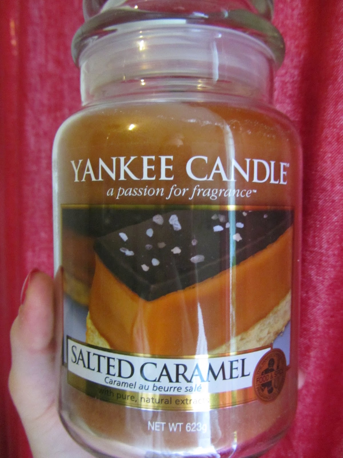 What Laura Loves Today Yankee Candle Salted Caramel A short but