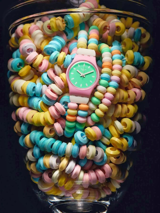 The Terrier and Lobster Swatch Pastry Chefs CandyThemed Watch Collection
