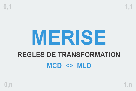 MERISE : Les règles de Transformation du MCD AU MLD 