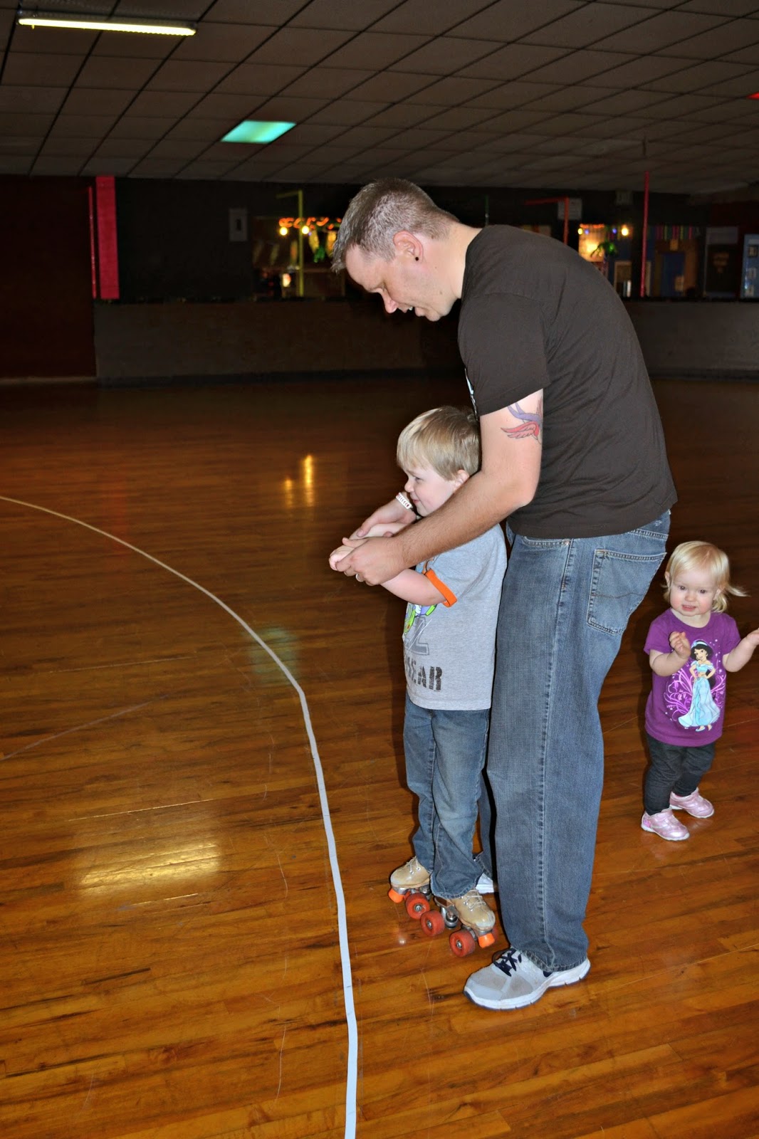 Roller Skating at The Wagon Wheel Building Our Story