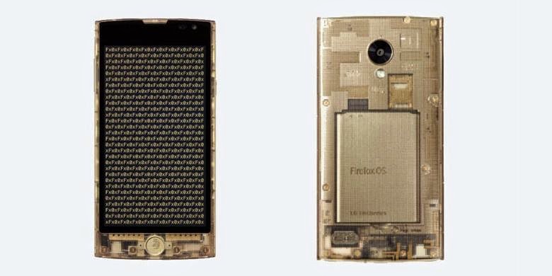 Ponsel Firefox OS Transparan Beredar di Jepang Ponsel Firefox OS Transparan Beredar di Jepang