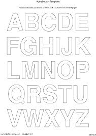 early play templates simple alphabet letters capital letters alphabet templates