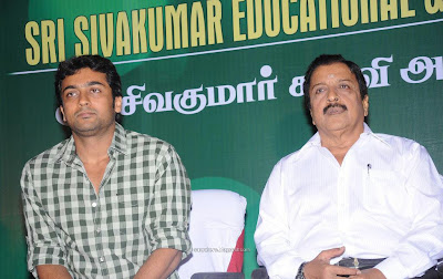 Surya at agaram foundation award event stills