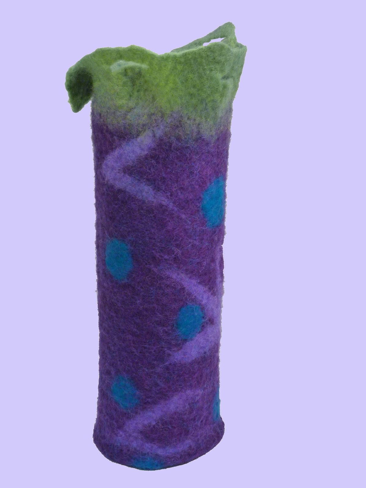 Lisa's Felted Art ***Felted Vase***