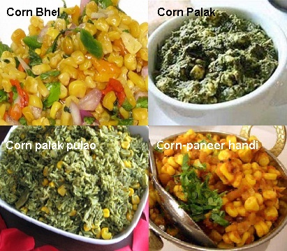 Spicy Corn Indian Recipes