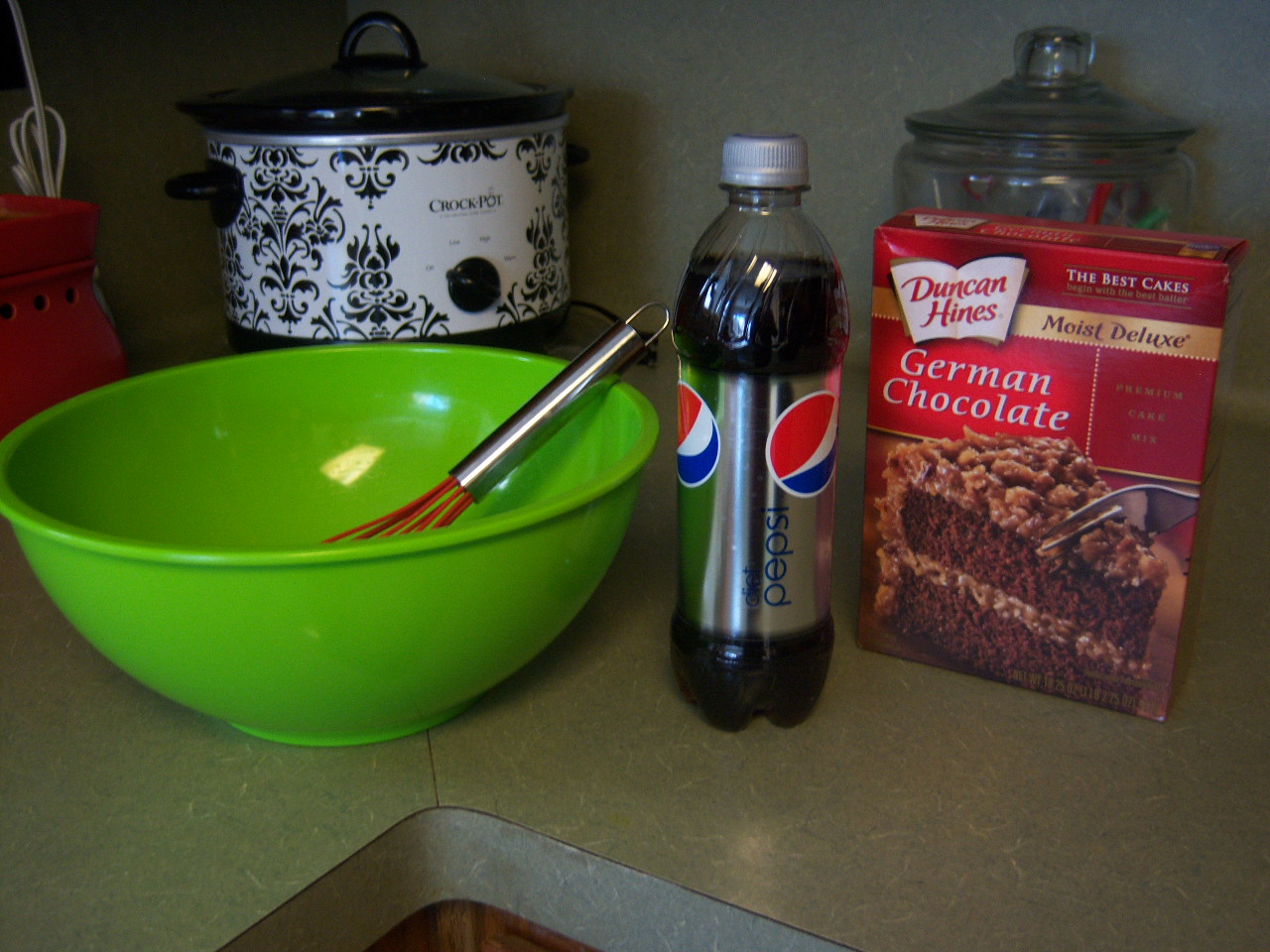 Pittypat's Reborn Nursery Patty Cake Patty Cake Cake Mix & Diet Pepsi