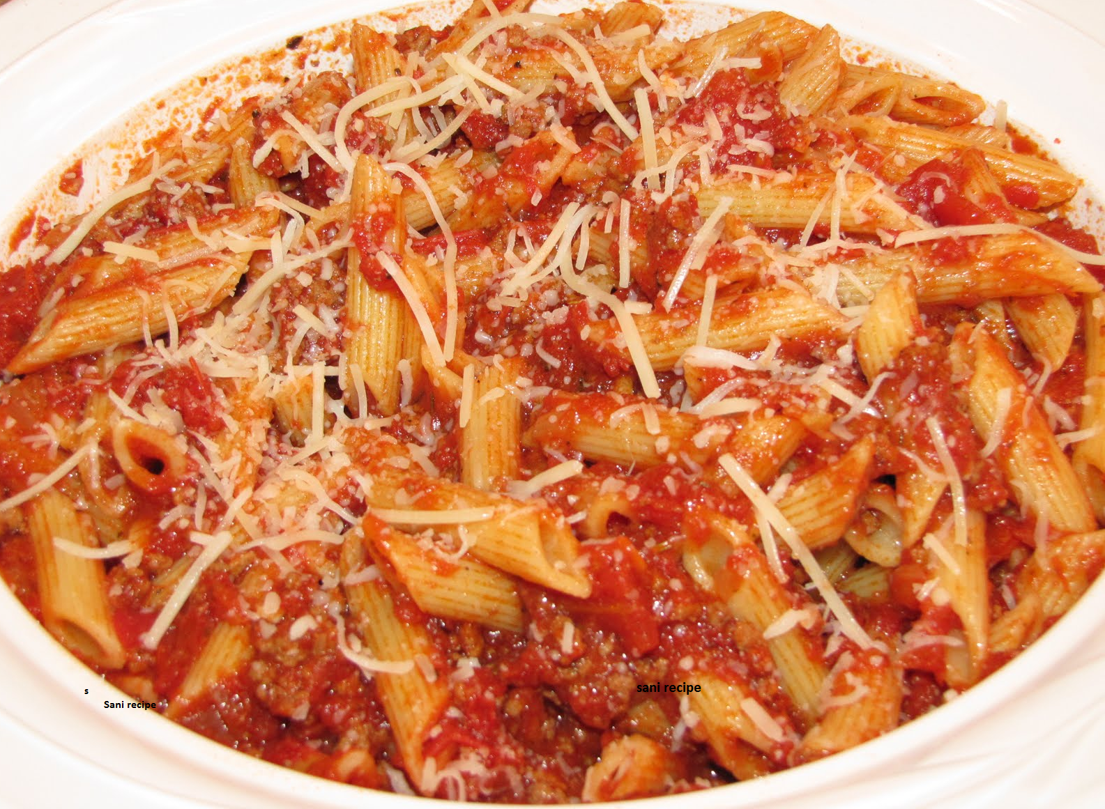 Mutton mince pasta Sani Recipes