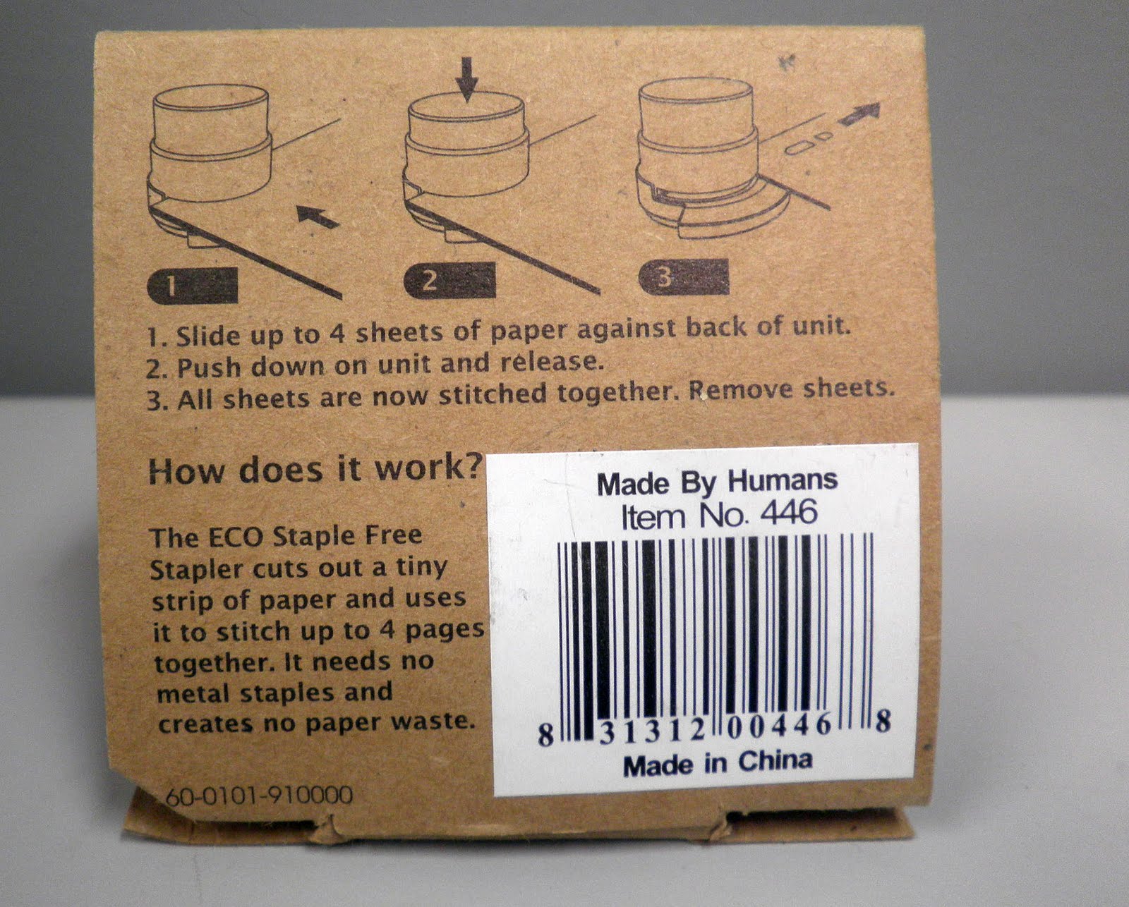 Pocket Blonde ECO Staple Free Stapler Review