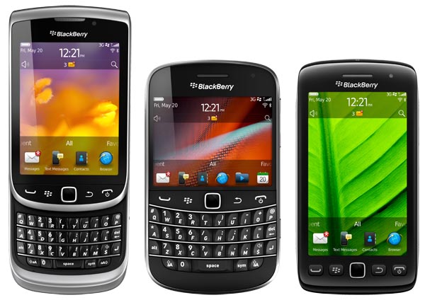 The Blackberry Torch 9810 is