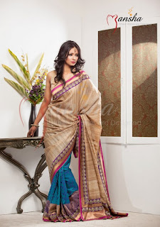 Superb Mansha Sarees Collection 2013