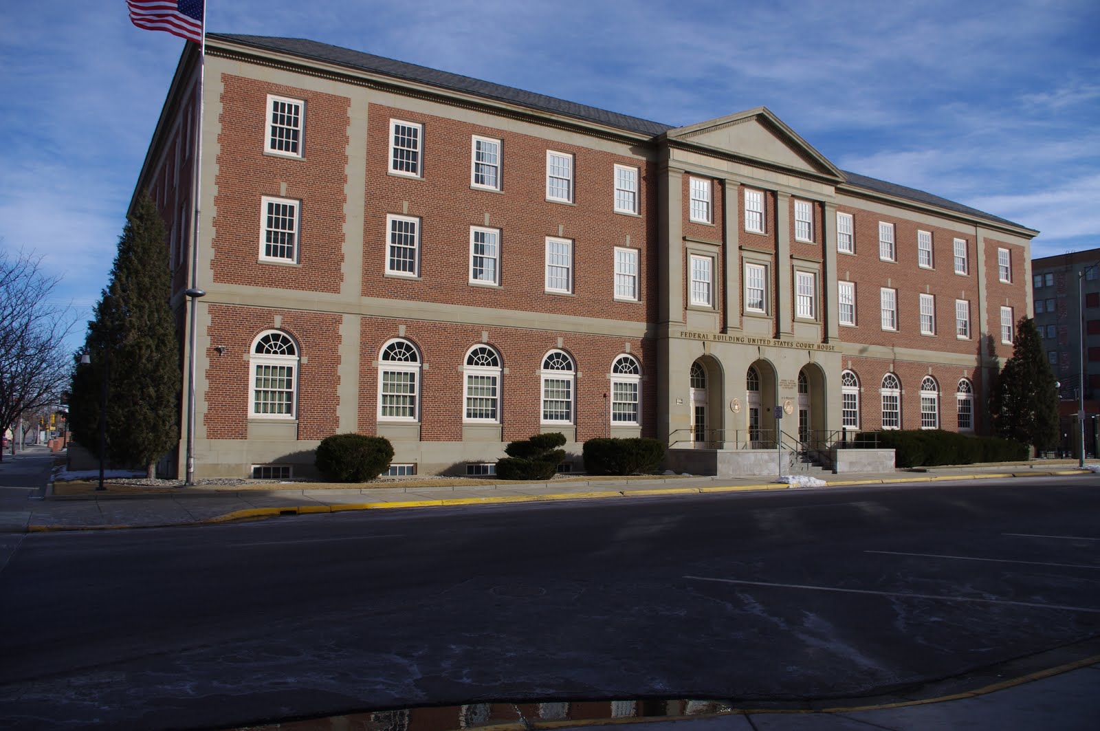 Courthouses of the West Ewing T. Kerr Federal Courthouse, Casper Wyoming