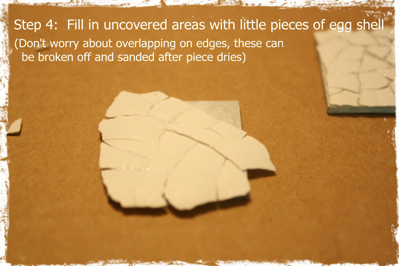 Such a Pretty Mess How to Make Your own Eggshell Mosaic Embellishments!!