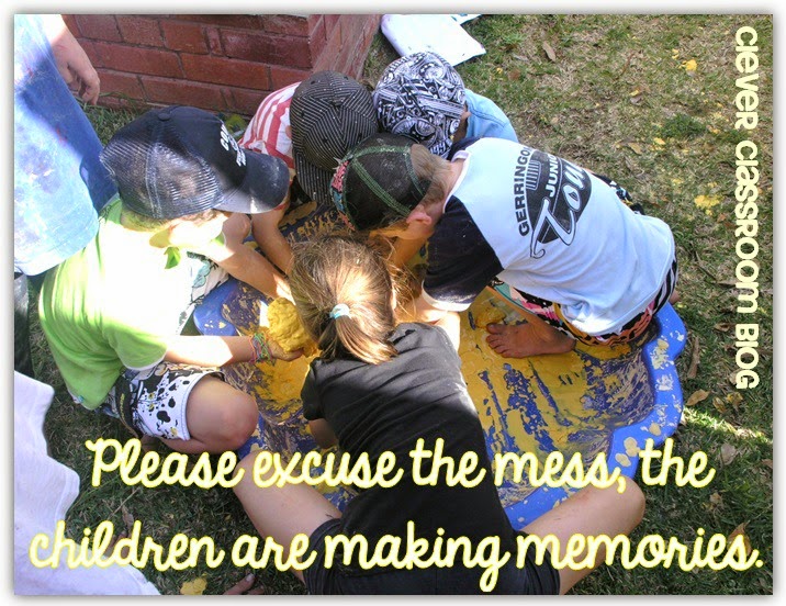 Please excuse the mess, the children are making memories. Quotes to Start the New Year: Clever Classroom blog Please excuse the mess, the children are making memories. Quotes to Start the New Year: Clever Classroom blog