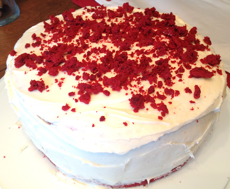 Domesticated Duchess: Red Velvet Cheesecake