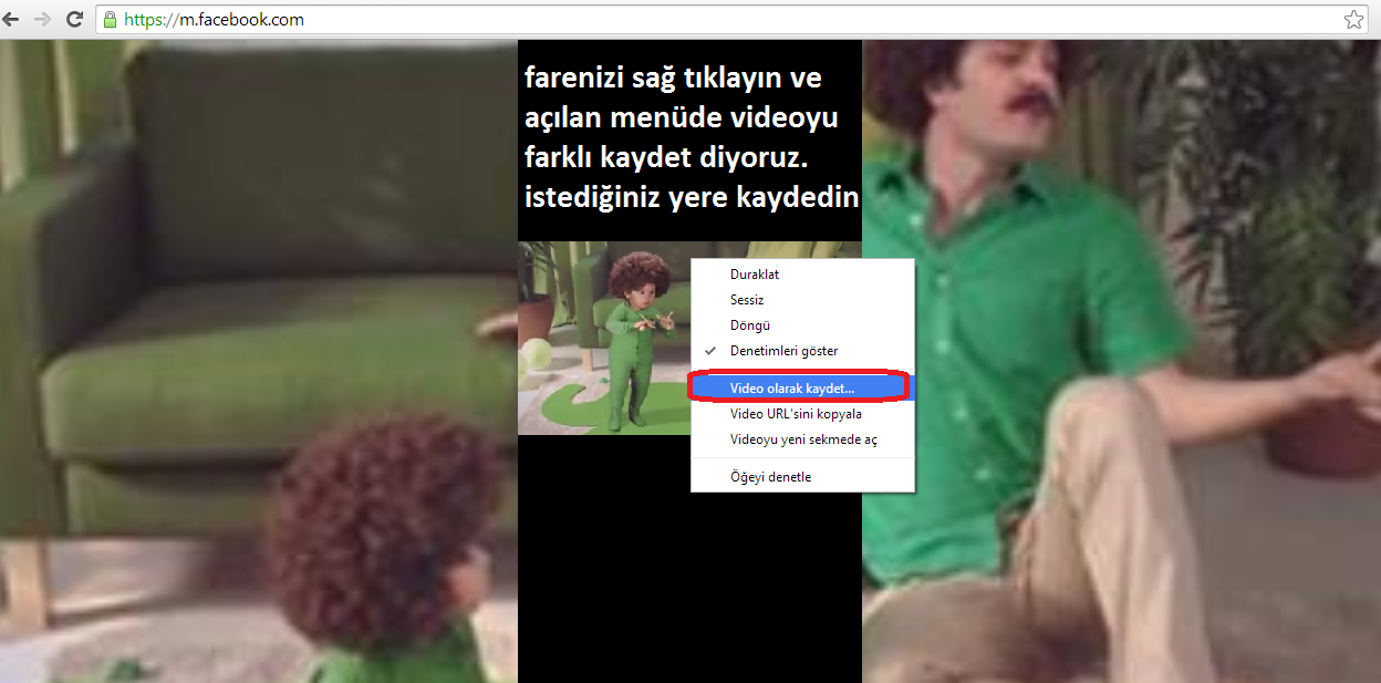 face book video download