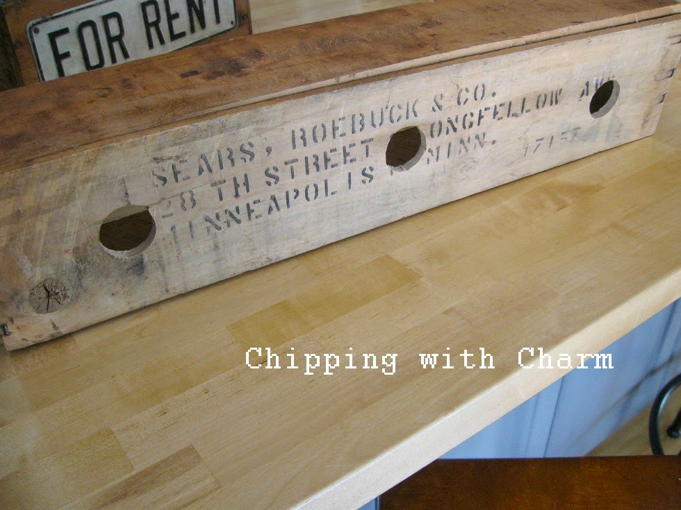Chipping with Charm: Hanging Crate Light Fixture...http://www.chippingwithcharm.blogspot.com/