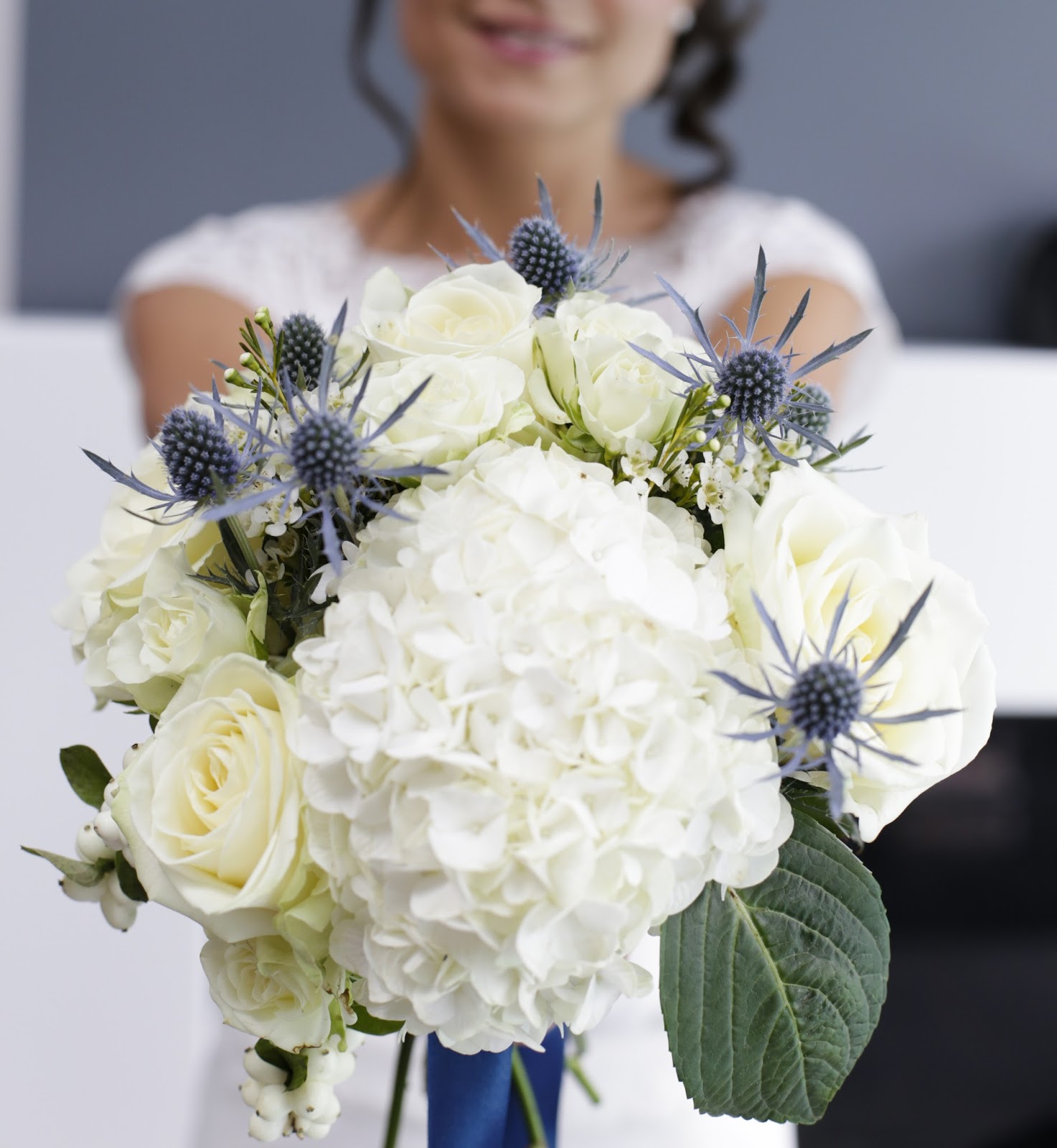 La petite boutique de fleurs, fleuriste mariage Lyon, fleuriste mariage Rhône Le mariage bleu