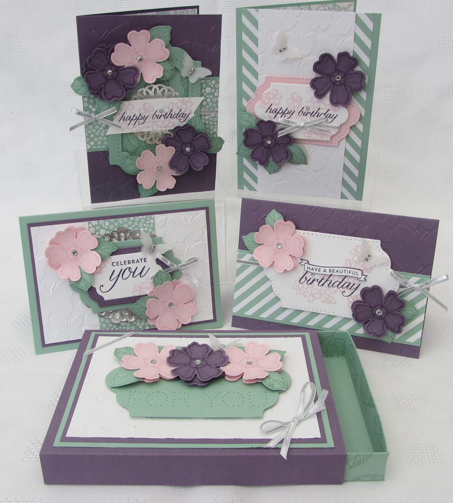 Birthday Blossoms Stamp Class