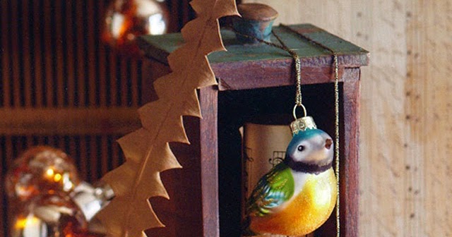 Antique Glass Bird Tree Ornaments Birds Ornament Modern Design