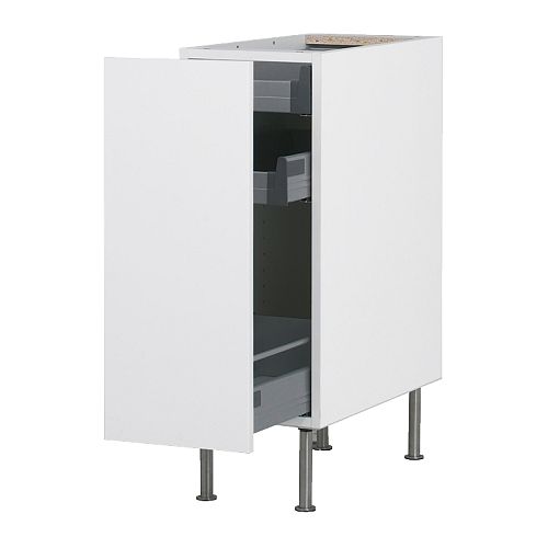 Ikea Pax Schrank Planer Schweiz ~ IKEA FAKTUM base cabinet with pull out storage in Abstrakt White Ikea Pax Schrank Planer Schweiz ~ IKEA FAKTUM base cabinet with pull out storage in Abstrakt White