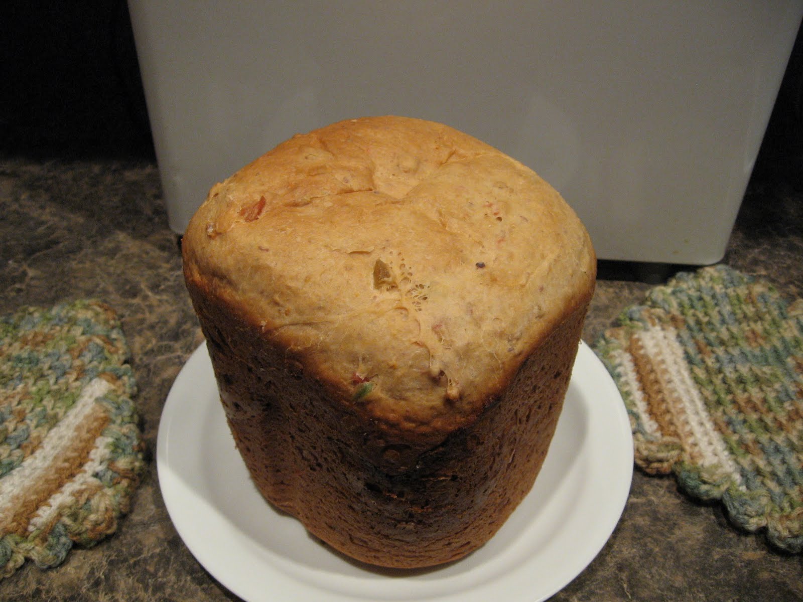 candied fruit bread machine recipe