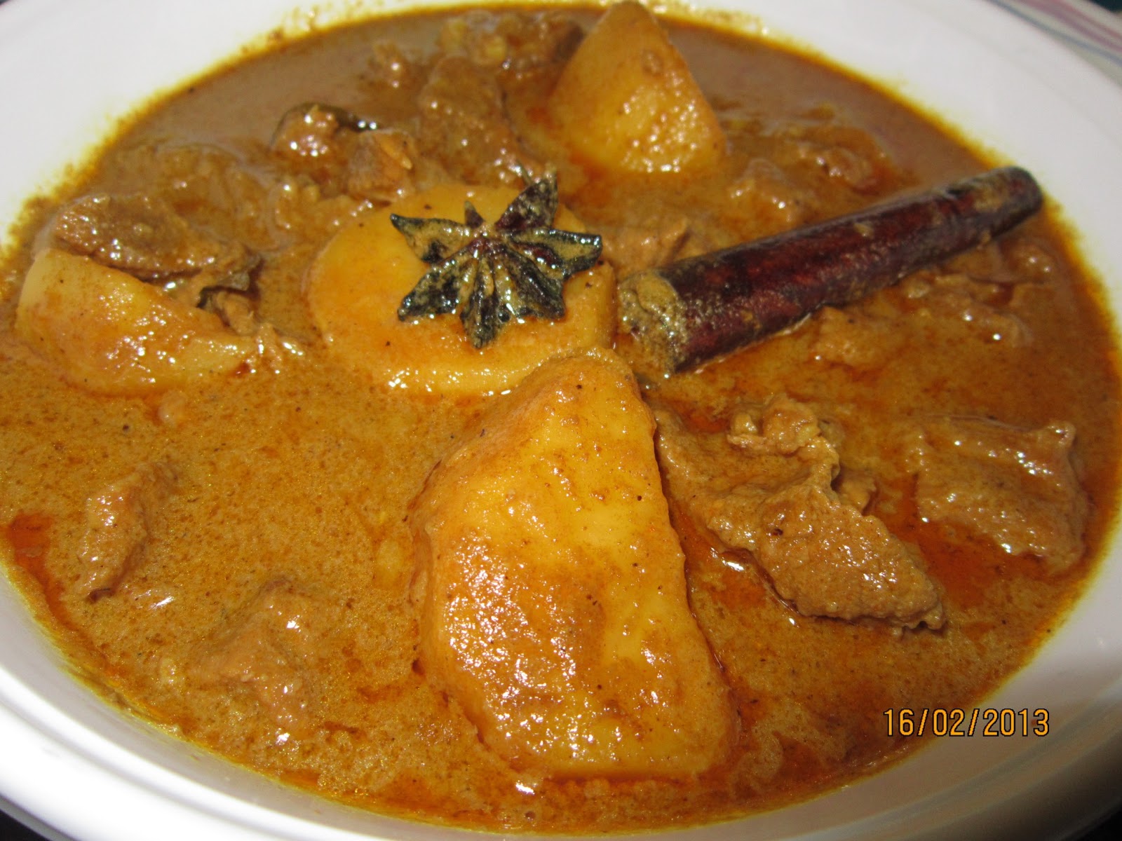 RESEPI CIKGU ANI KARI DAGING BERKERISIK