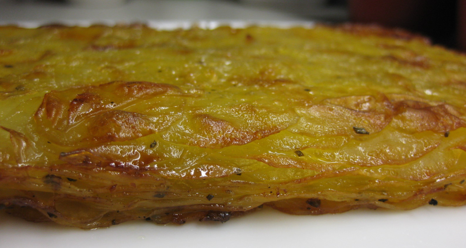 Klidmoster.dk Pommes Anna med parmesan og rosmarin...