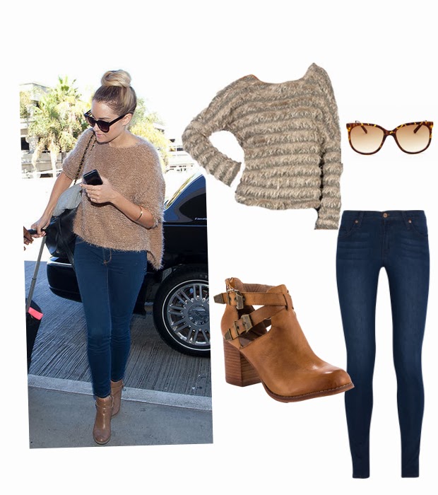 Steal her Look: Lauren Conrad's Brown Sweater