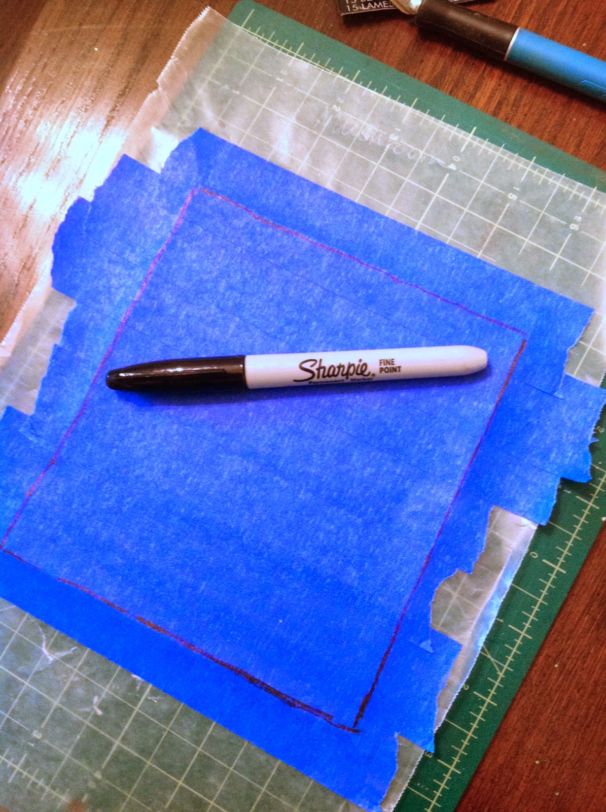 CM Shaw Studios Adventures with ScotchBlue Painter'sTape How to Make