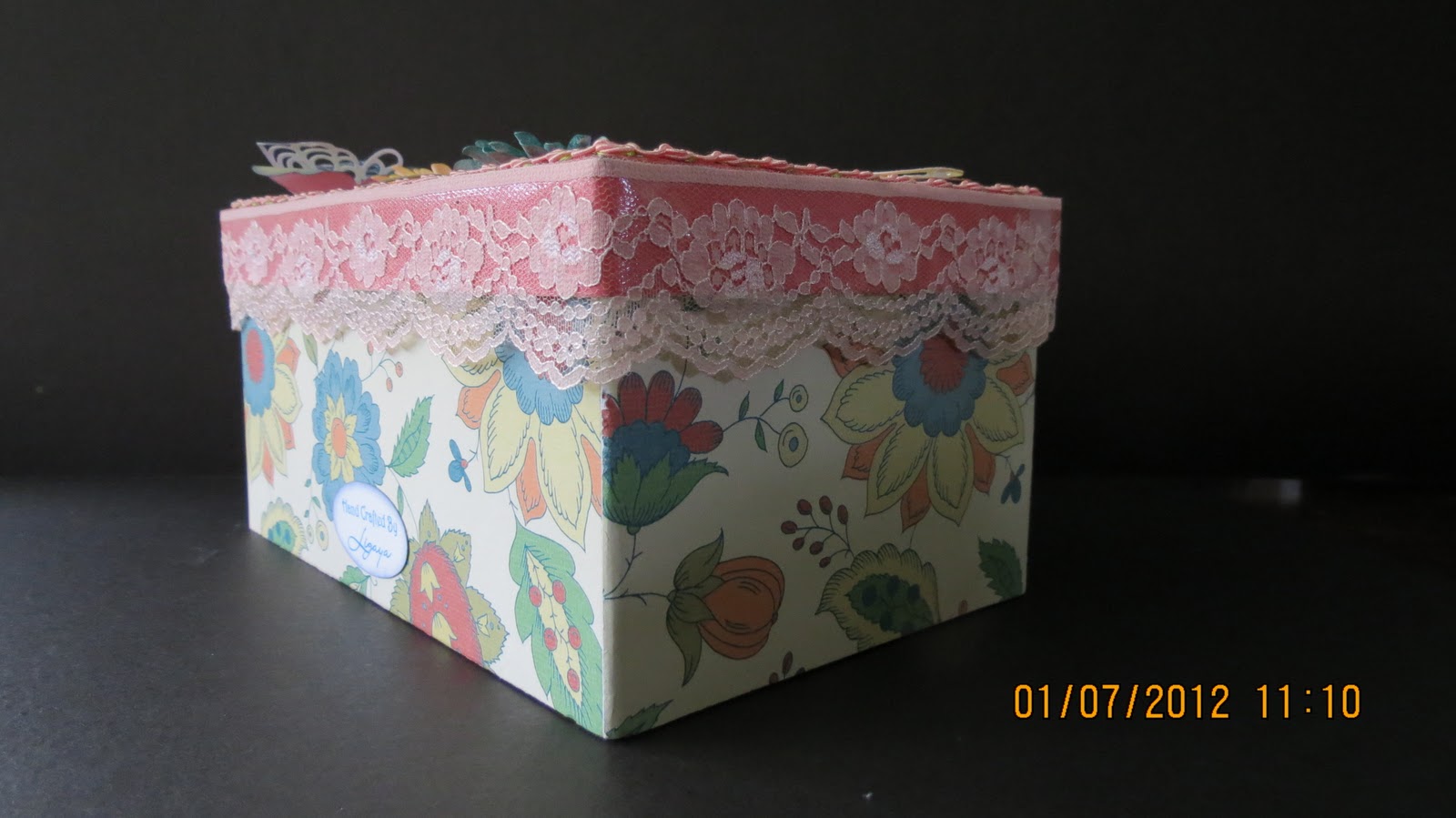 Homemade Keepsake Boxes