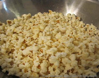 popcorn in a bowl 